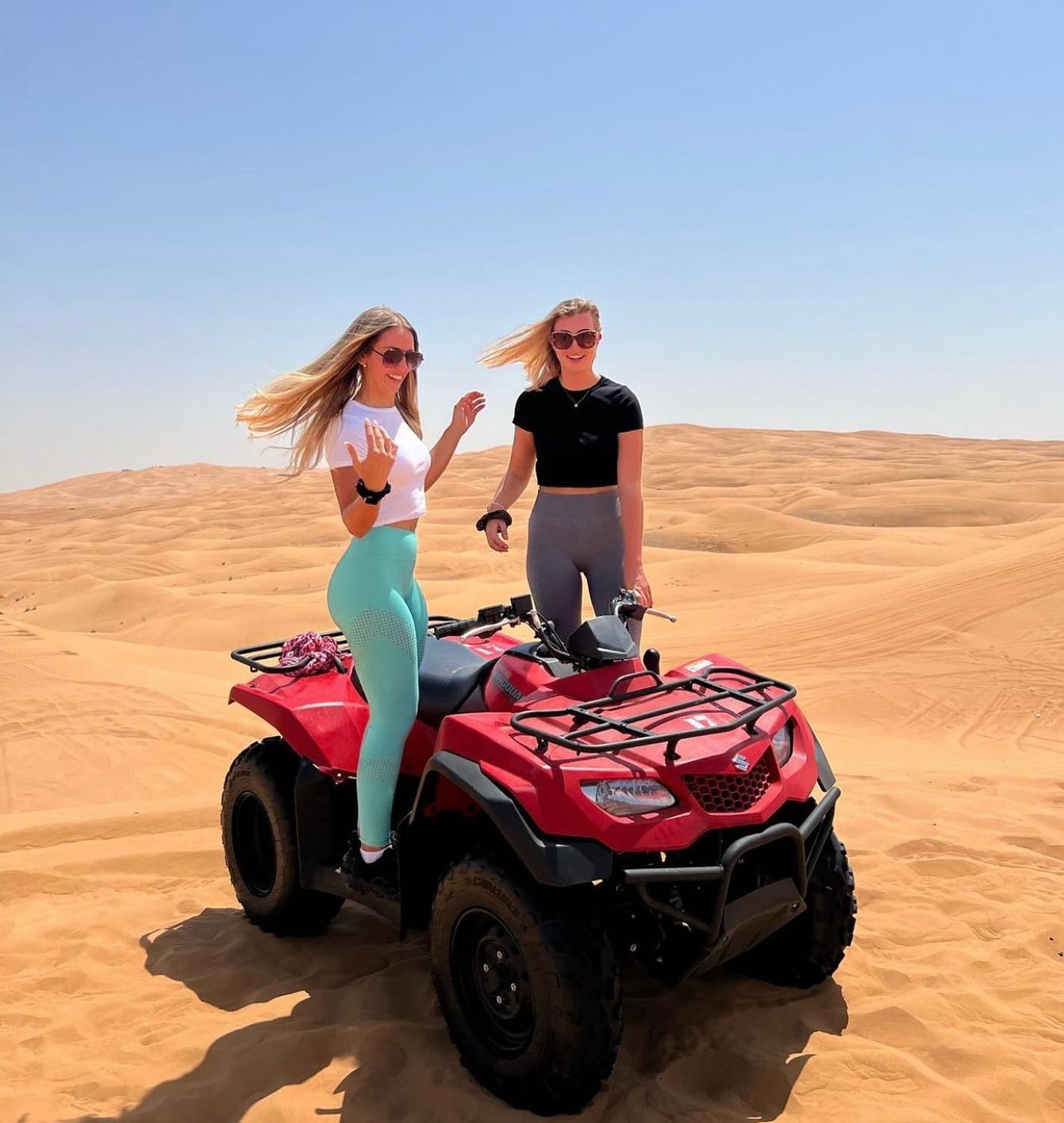 Two Seater Quad Bike Ride Dubai